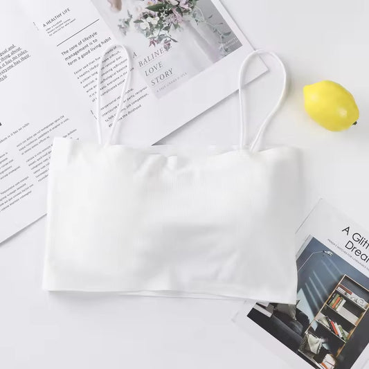 Wire Free Body Strapless Bra Tube Top Seamless Young Girl Bra Ladies
