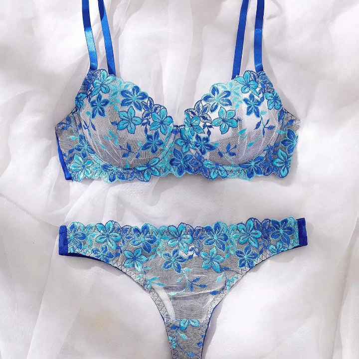 Women's Corset Bra Set Sexy Nightwear Bodysuits With Lace Decoration Bra Set