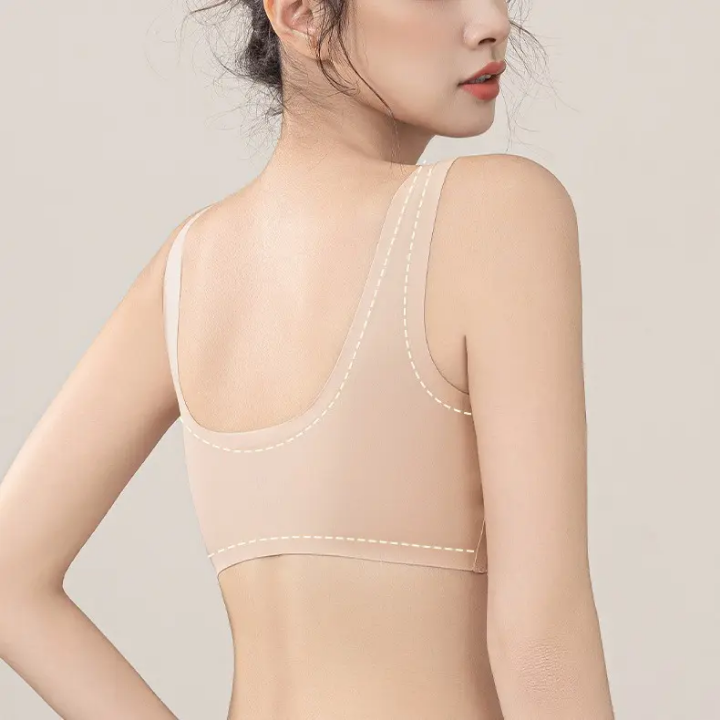 Pushu-UP Bra Breathable Jelly Soft Support Mesh Underwear Comfortable Beautiful Back Women's Bra