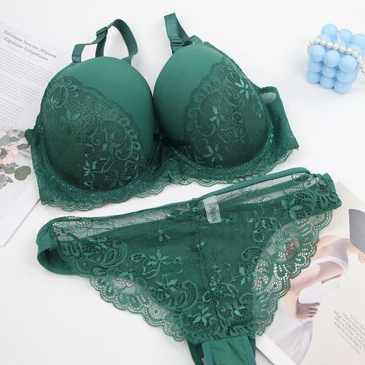 Recell Seamless Sexy Lace Push Up Bras Panties Sets