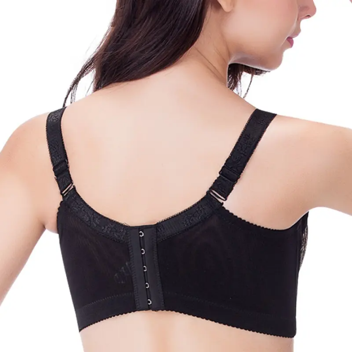 Sexy Lace Full Coverage Push up Plus Size Bra for Women