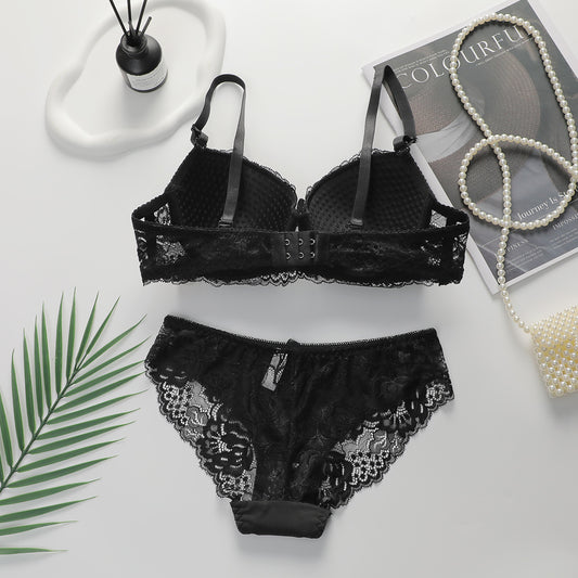 Sexy Women Lace Bras Set BRA & Panty Sets Embroidery Female Lingerie