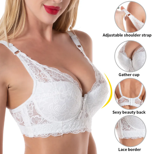 Women Lace Push up Bra Comfortable Plus Size Bra for Women Daily Wear