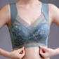 Plus Size Comfort Seamless Bra Full-Coverage Large Breast Bras Women'S Sexy Lace Underwear Comfortable Bra
