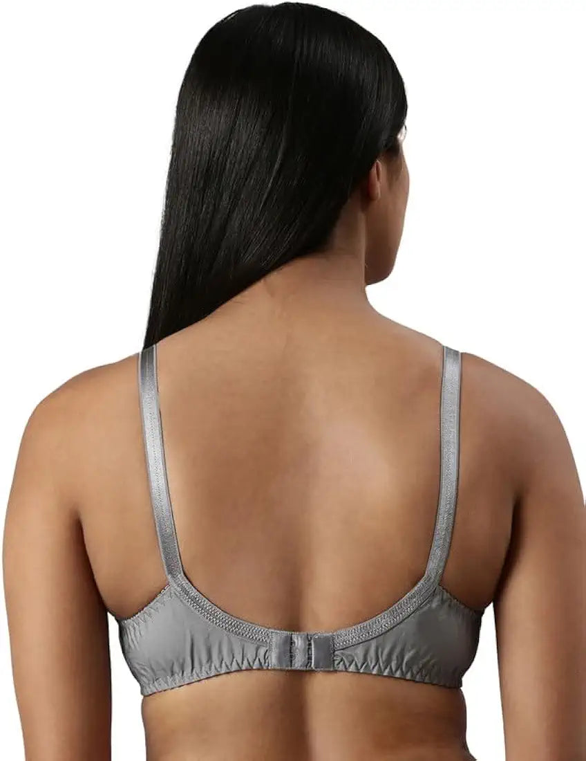 Women's Double Layered Cut and Sew Bra Full Coverage