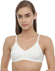 Women's Double Layered Cut and Sew Bra Full Coverage
