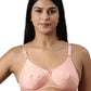 Women's Double Layered Cut and Sew Bra Full Coverage