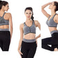 Front Zipper Removable Pads Fitness Sports Bra