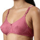 Women's Double Layered Cut and Sew Bra Full Coverage
