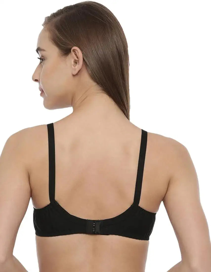 Women's Double Layered Cut and Sew Bra Full Coverage