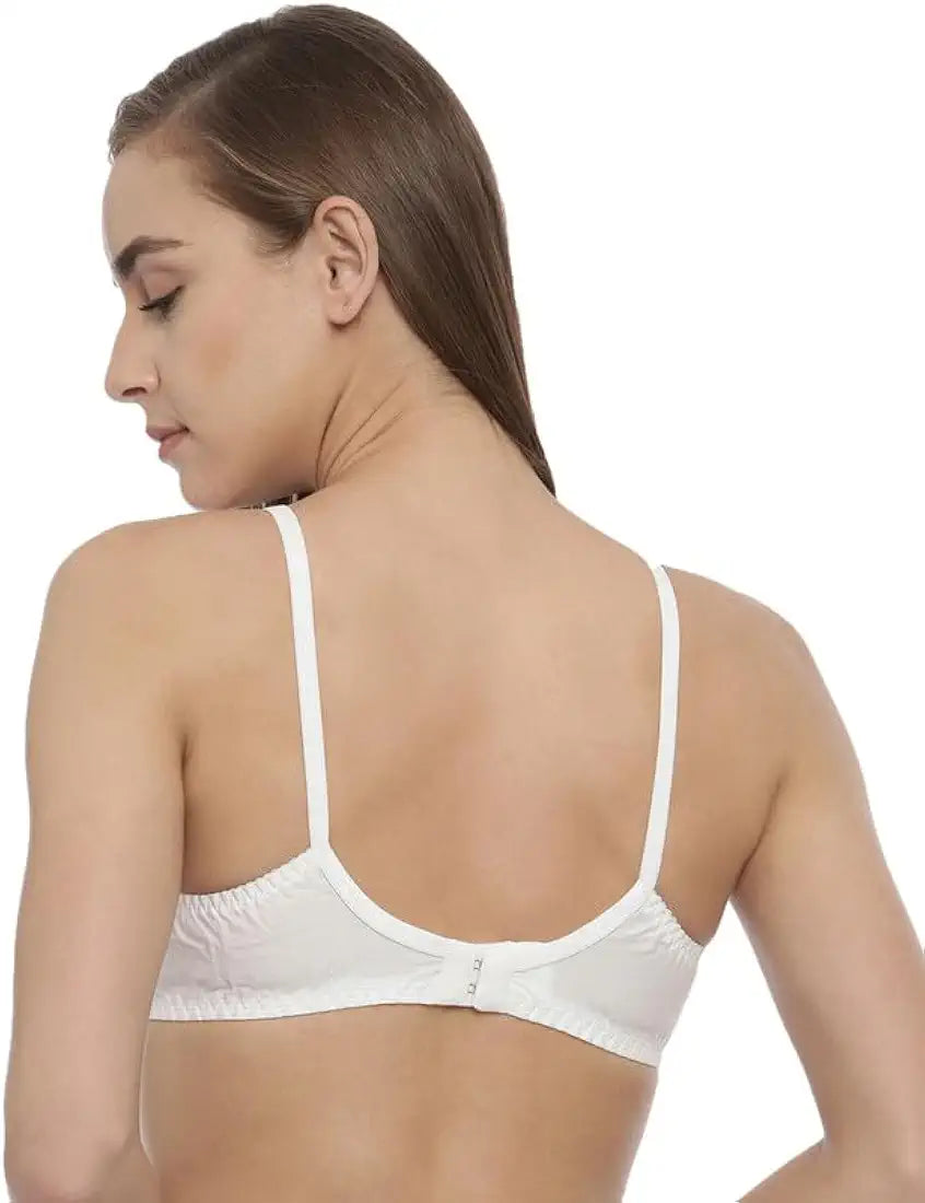 Women's Double Layered Cut and Sew Bra Full Coverage