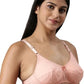 Women's Double Layered Cut and Sew Bra Full Coverage