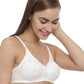 Women's Double Layered Cut and Sew Bra Full Coverage