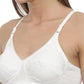 Women's Double Layered Cut and Sew Bra Full Coverage
