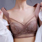 Plus Size Comfort Seamless Bra Full-Coverage Large Breast Bras Women'S Sexy Lace Underwear Comfortable Bra
