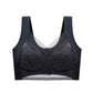 Plus Size Comfort Seamless Bra Full-Coverage Large Breast Bras Women'S Sexy Lace Underwear Comfortable Bra