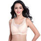 Soft Comfortable Mastectomy Bra with Pockets Wire-Free Support Breast Prosthesis Bra