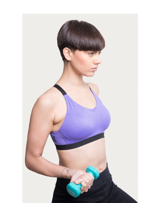 Slip On Sports Bra - Purple
