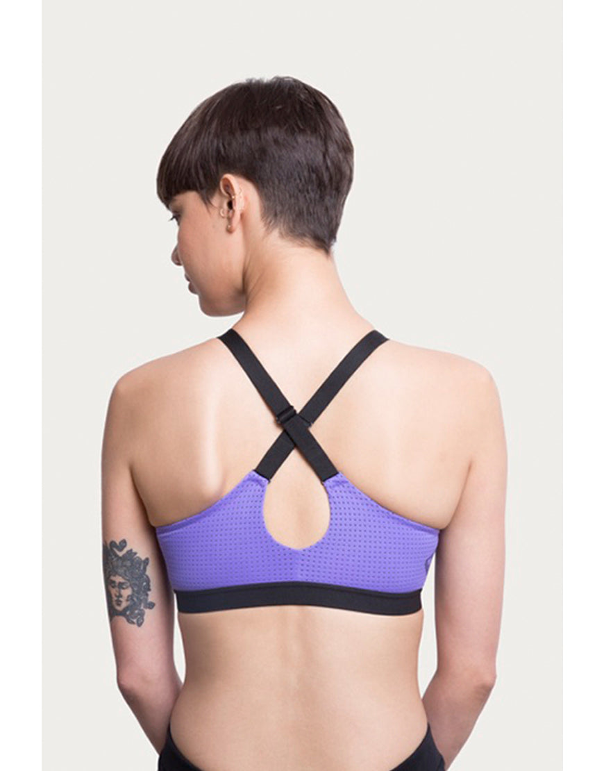 Slip On Sports Bra - Purple