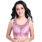 Soft Comfortable Mastectomy Bra with Pockets Wire-Free Support Breast Prosthesis Bra