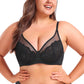 Transparent Design Plus Size Women's Hot Sexy Shape up Lace Bra With Wire