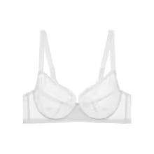 Elegant plus-size women's bra, anti-sagging, unlined, minimizer, lace Bra for women