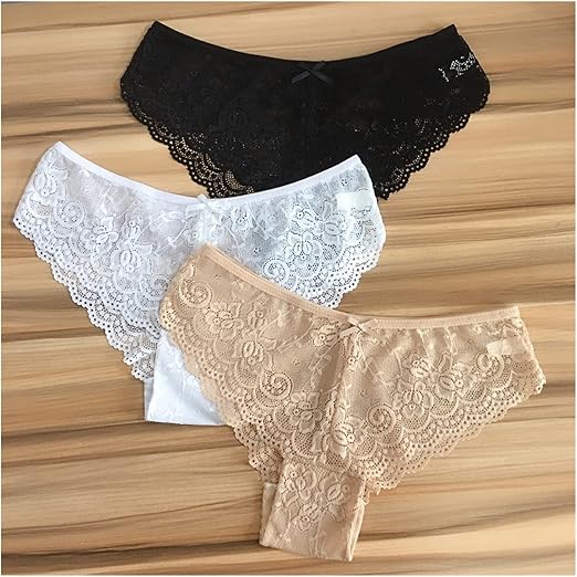 6 pcs Lace Women's Underwear Low Waist