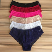 6 pcs Lace Women's Underwear Low Waist