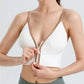 Front Zip Bra Girls Front Open Crop Top