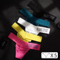 Women's T Back Low Waist Cotton Panties