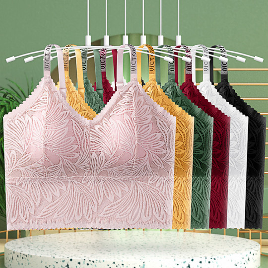 Lace thin Padded Nylon Bra