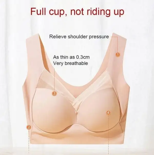 Hot Sale Women's Comfortable Breathable Seamless Sports Bra