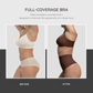 Hot Sale Plus Size Women's Underwire Bra Hide Back Fat Mesh Breathable Mesh Full Coverage Push up Bra for Women