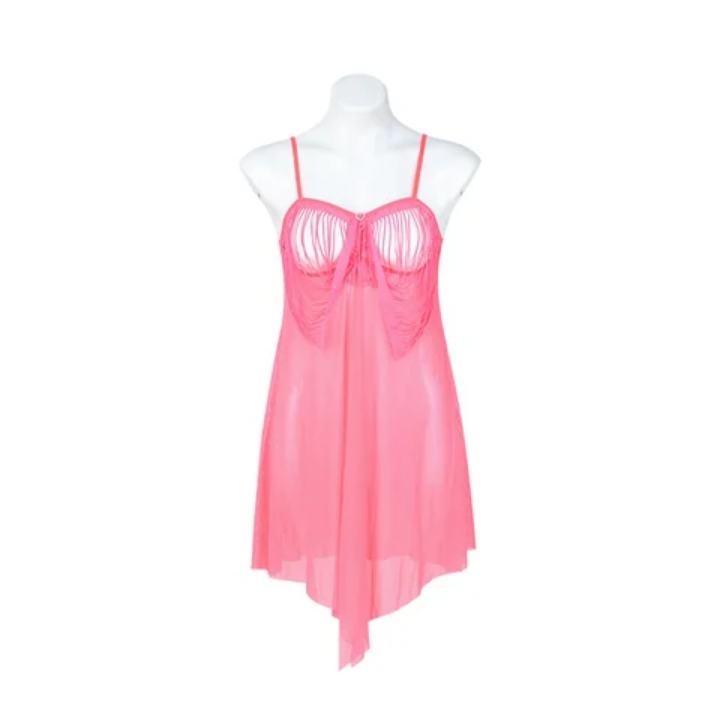 Transparent Sexy Fashionable Mature Looking Lingerie for Women Fabric Lace Hollow Night Dress