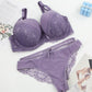 Recell Seamless Sexy Lace Push Up Bras Panties Sets