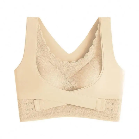 Push up Bra for Women Seamless Sport Bras Top Comfort Without Underwire Sexy Cross Back Bra