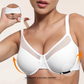 Hot Sale Plus Size Women's Underwire Bra Hide Back Fat Mesh Breathable Mesh Full Coverage Push up Bra for Women