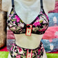Galaxy Premium Floral Print Bra & Panty Set