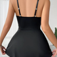 Women's Fashion Sexy Satin Silk Floral Lace Lingerie Transparent Night Dress