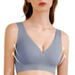 V Neck Pregnant Nursing Bra Breastfeeding Elastic Supportive Maternity Bra Feeding Bra Women