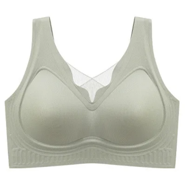 Pushu-UP Bra Breathable Jelly Soft Support Mesh Underwear Comfortable Beautiful Back Women's Bra