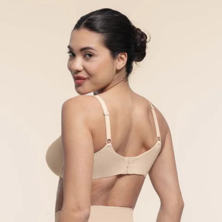 Hot Sale Plus Size Women's Underwire Bra Hide Back Fat Mesh Breathable Mesh Full Coverage Push up Bra for Women