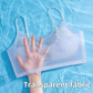 Summer Ultra Thin Ice Silk Breathable No Steel Ring Seamless Bra For Women