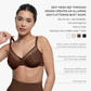 Hot Sale Plus Size Women's Underwire Bra Hide Back Fat Mesh Breathable Mesh Full Coverage Push up Bra for Women