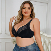 Sexy Lace Push-Up Bra Women Plus Size Cross-Border Lace Bra