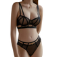 Push up Bra Women Mesh Lingerie Set panty and Bra Set Women
