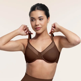 Hot Sale Plus Size Women's Underwire Bra Hide Back Fat Mesh Breathable Mesh Full Coverage Push up Bra for Women