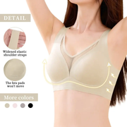 Hot - Selling Mesh Bra Ultra Soft Cups Gentle Touch Breathable Wireless Seamless Bra for Daily Wear
