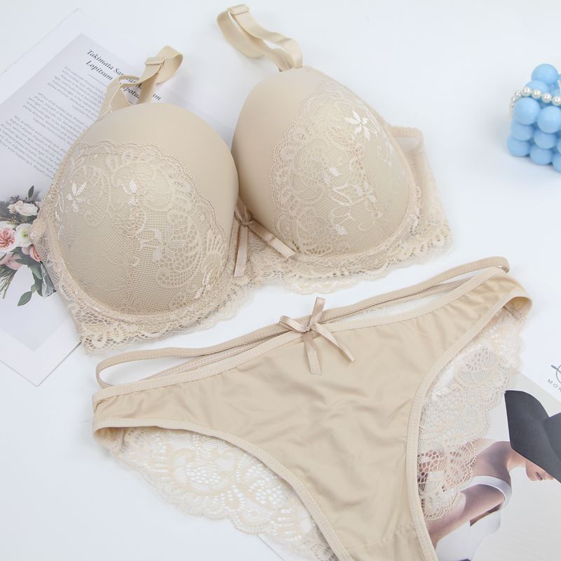 Recell Seamless Sexy Lace Push Up Bras Panties Sets
