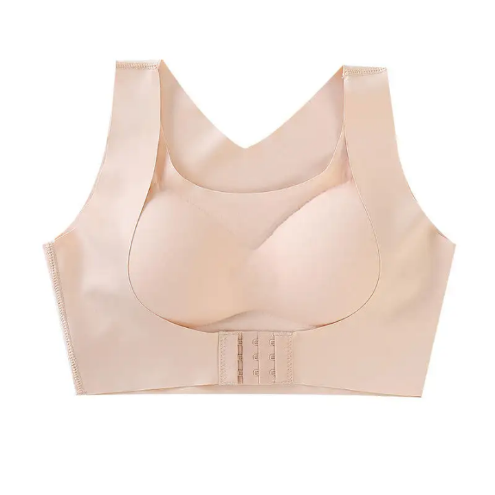 Push up Posture Corrector Wireless Bra Breathable Plus Size Women Bra